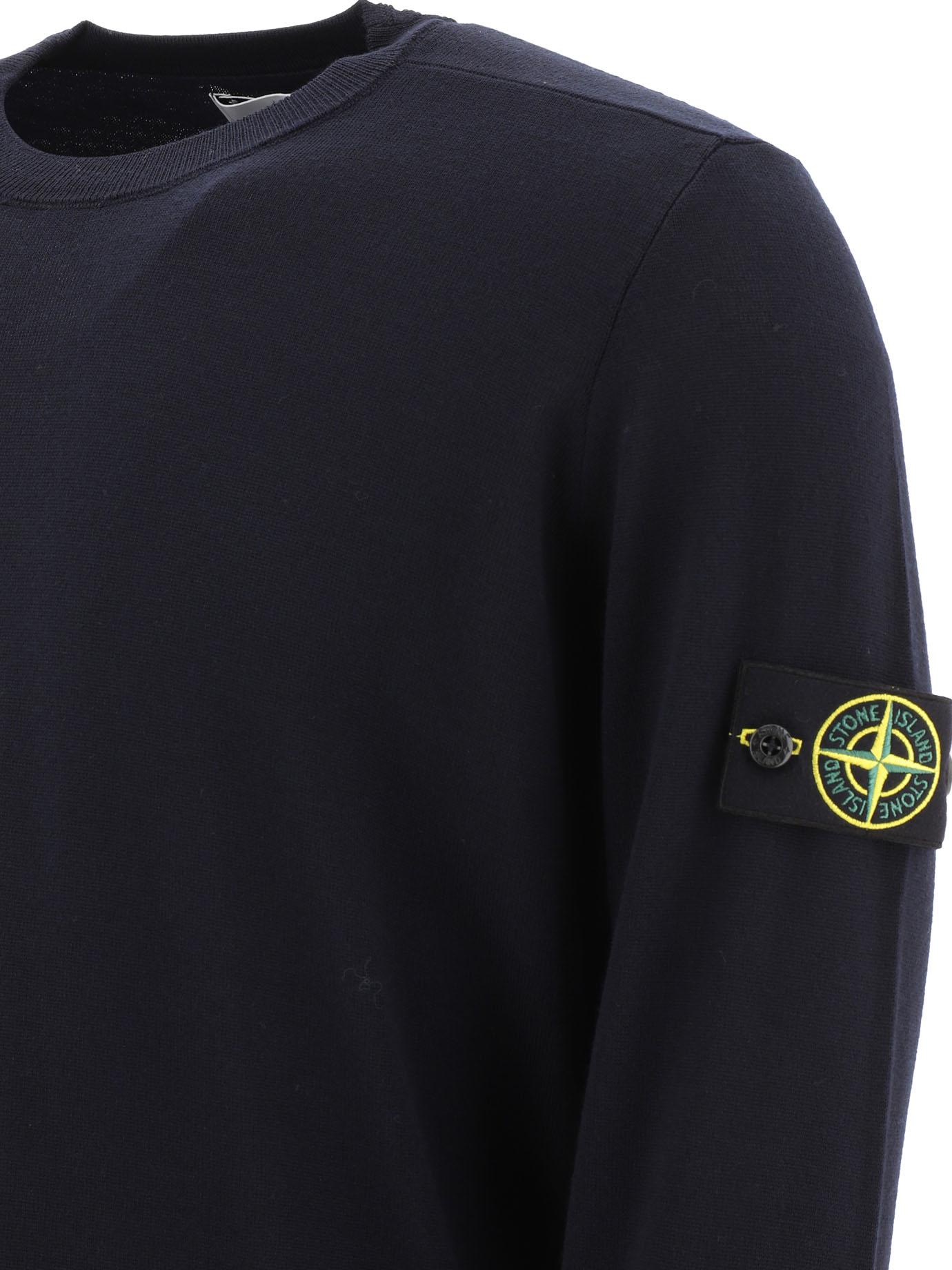 STONE ISLAND Blue Compass sweater